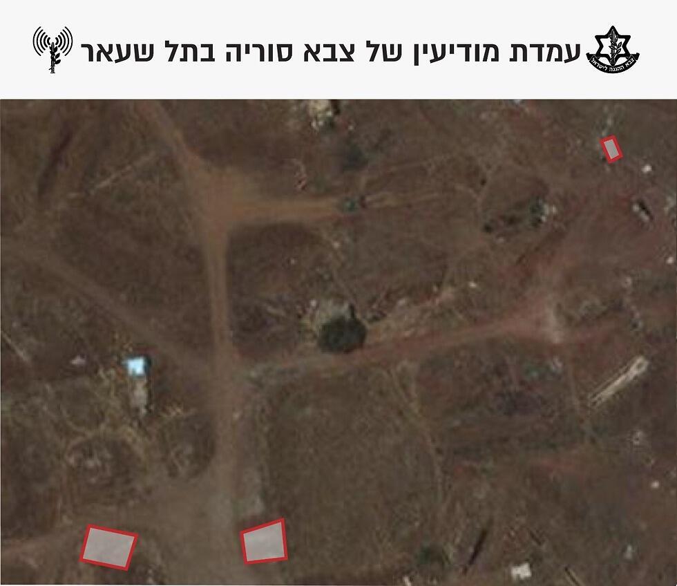 Разрушенные наблюдательные пункты на сирийской части Голан. Фото пресс-служба ЦАХАЛа