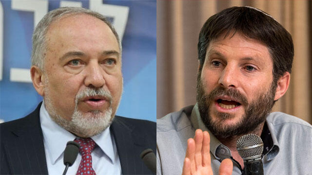 Авигдор Либерман и Бецалель Смотрич. Фото: Йоав Дудкевич, Моти Кимхи