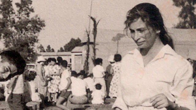 A young Nechama Rivlin