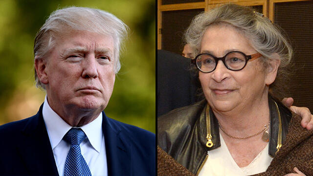  Президент Трамп, Нехама Ривлин. Фото: Марк Нойман, MCT