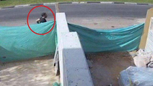 Побег подозреваемого с места нападения