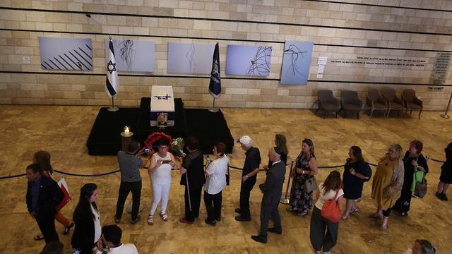 Прощание с Нехамой Ривлин. Фото: Алекс Коломойский