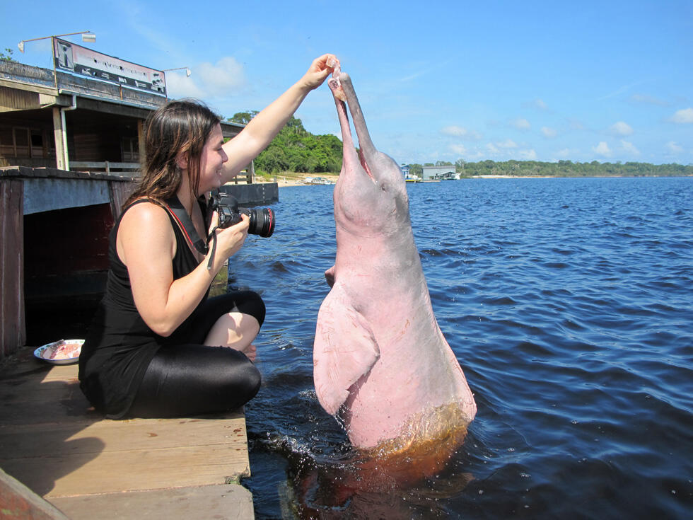 Дафна Бен-Нун за работой. Фото: личный архив