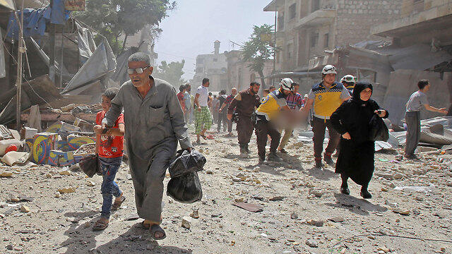 Идлиб после бомбардировки, июнь 2019 года. Фото: AFP