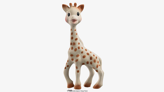 Жирафа-массажер для прорезывания зубов