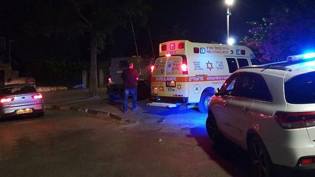 К месту прибыли службы экстренной помощи. Фото: Рои Идан