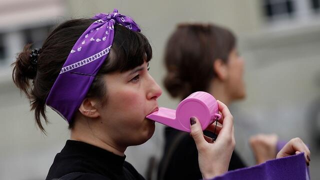 Демонстрация в Швейцарии. Фото: AFP