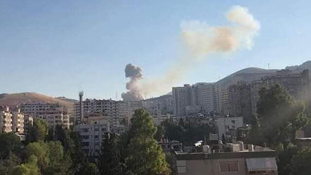 Israeli strike in Syrianullnull Israeli strike in Syria