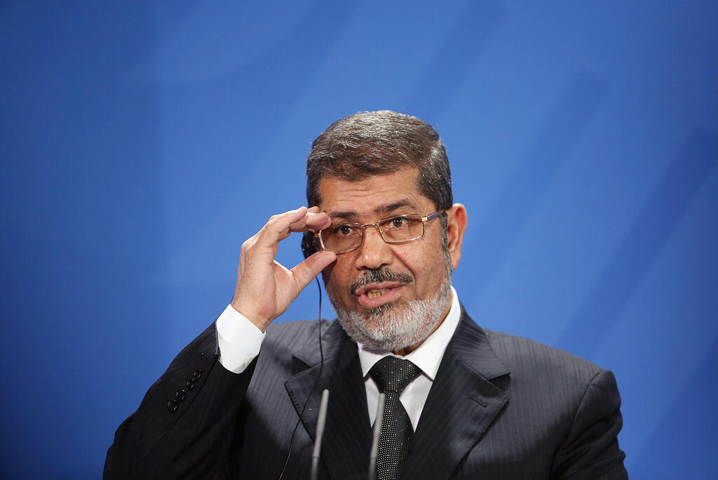 Mohamed Morsi (Photo: gettyimages) נשיא מצרים המודח מוחמד מורסי מת בבית המשפט 2013