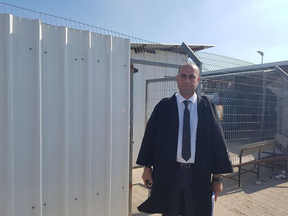 Нашеф Дарвиш, адвокат подозреваемого. Фото: Элиша Бен-Кимон