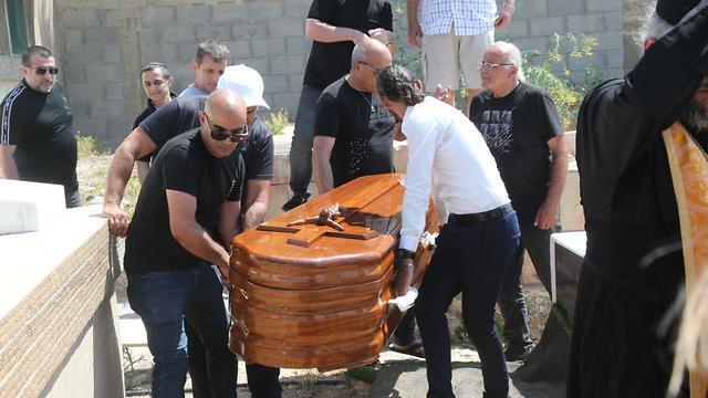 Гроб с телом Тимофея. Фото: Моти Кимхи (צילום: מוטי קמחי) Гроб с телом Тимофея. Фото: Моти Кимхи