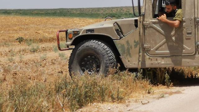 У границы сектора Газы