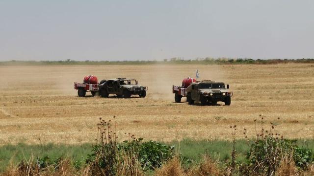 Огненные шары спровоцировали пожары на юге Израиля