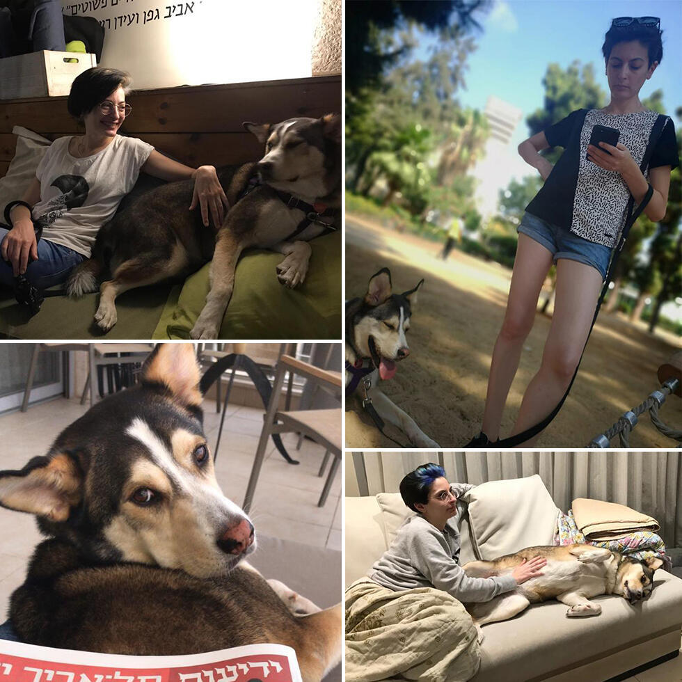 Ширан Грос со своим новым другом (Фото предоставлено Ширан Грос) Ширан Грос со своим новым другом