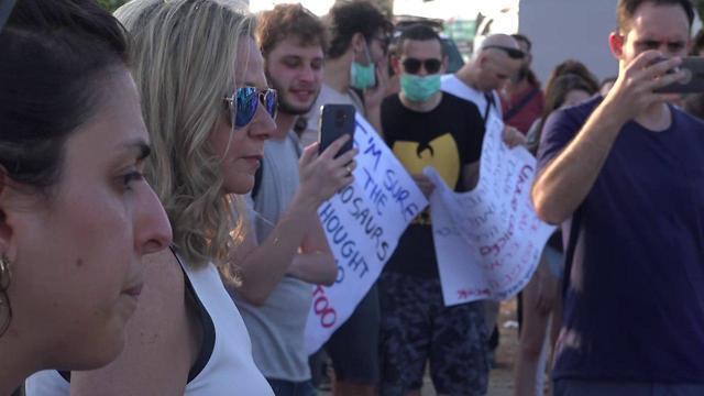 Демонстрация в Хайфе. Фото: Авиягу Шапира (צילום: אביהו שפירא) Демонстрация в Хайфе. Фото: Авиягу Шапира