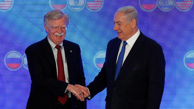 John Bolton and Prime Minister Netanyahu