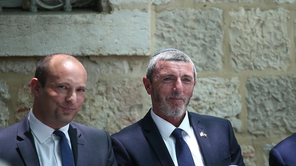 Рафи Перец и Нафтали Беннет. Фото: Охад Цвайгенберг