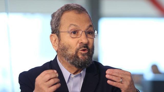 Former Prime Minister Ehud Barak (Photo: Avi Moalem) (צילום: אבי מועלם) Former Prime Minister Ehud Barak (Photo: Avi Moalem)
