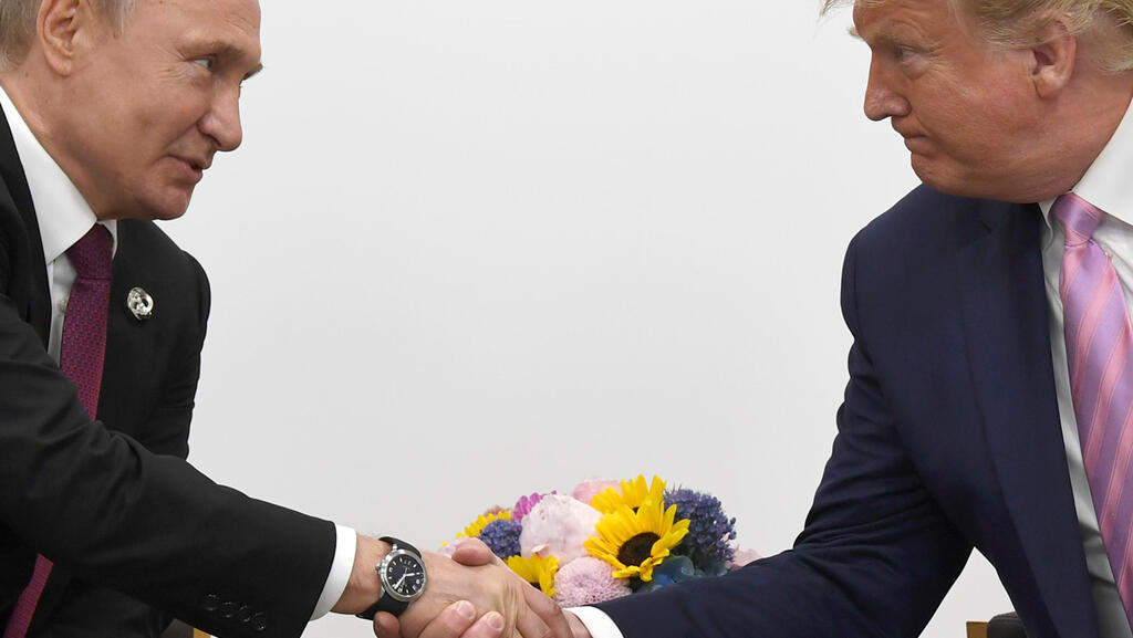 דונלד טראמפ ולדימיר פוטין מפגש פסגה פסגת G20 יפן