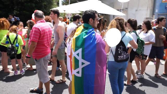 Парад гордости в Хайфе. Фото: Шахар Гольдштейн