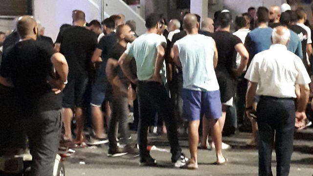 The aftermath of a murder in the Arab city of Shfaramnullnull The aftermath of a murder in the Arab city of Shfaram