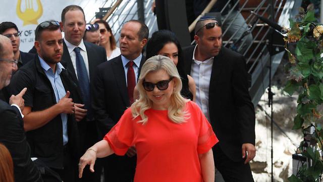 Sara Netanyahu at the event (צילום: אוהד צויגנברג) Sara Netanyahu at the event