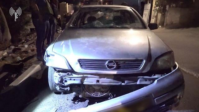The car driven by the attacker in the Saturday event
