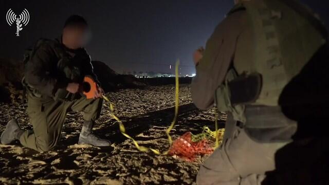 Место обнаружения туннеля. Фото: пресс-служба ЦАХАЛа