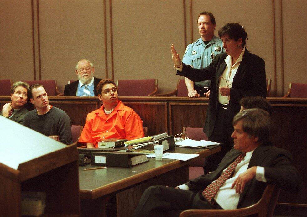 Гальперин в зале суда. Фото: АР (צילום: AP) Гальперин в зале суда. Фото: АР