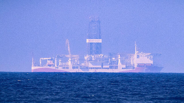The Turkish Yavuz drillship (צילום: AFP) The Turkish Yavuz drillship