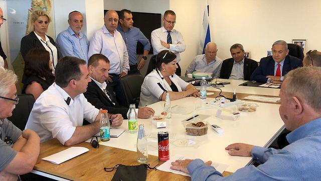 Встреча Нетаниягу с русскоязычными активистами