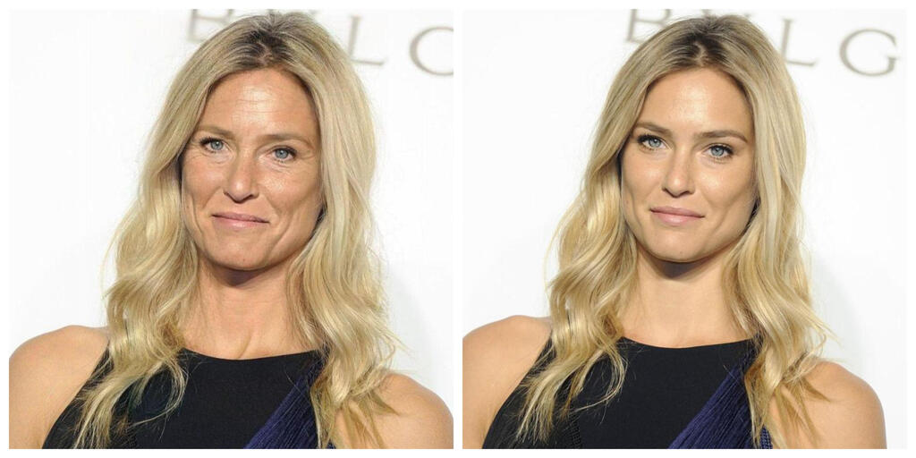 Бар Рафаэли в версии приложения FaceApp. Фото: ЕРА