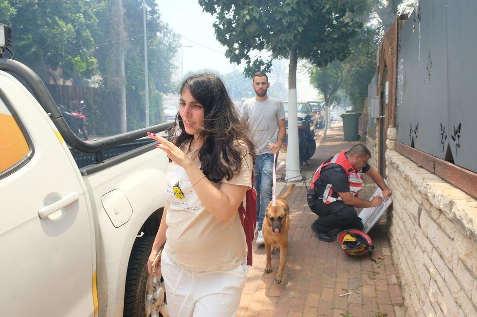 Эвакуация жителей Рамат-Пинкас. Фото: Шауль Голан