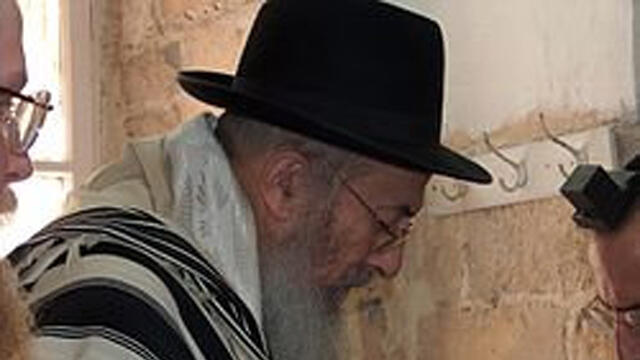 Rabbi Zvi Thau leader of the Noam Party