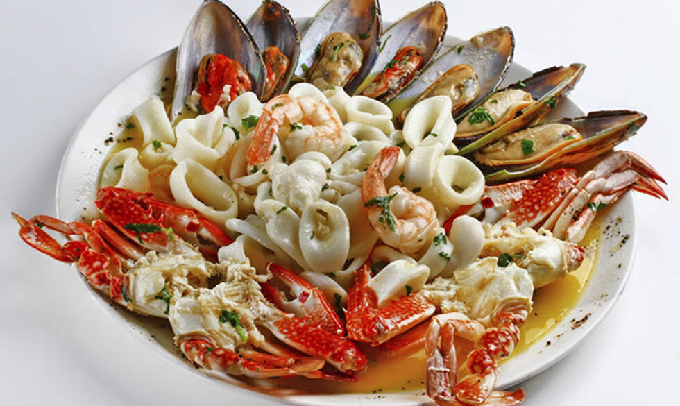 Дары моря в ресторане "Рабаков" (Фото: пресс-служба) Дары моря в ресторане "Рабаков"