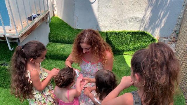 Детям нравится ритуал чистоты. Фото: частный альбом