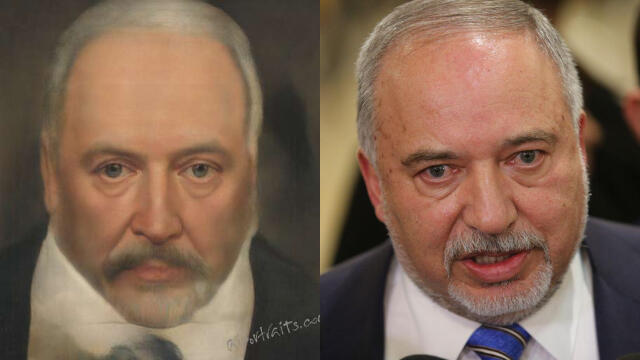 Авигдор Либерман (צילום: אלכס קולומויסקי, AI Portraits) Авигдор Либерман