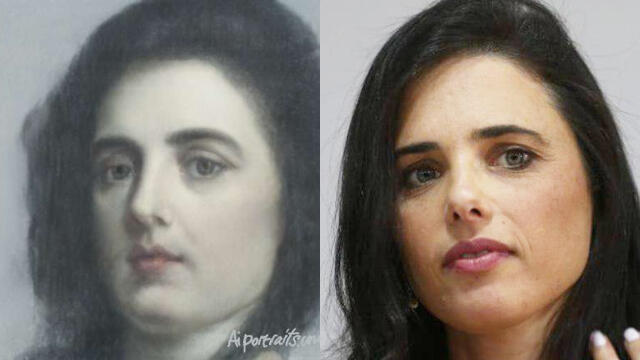 Аелет Шакед (צילום: אוהד צויגנברג, AI Portraits) Аелет Шакед