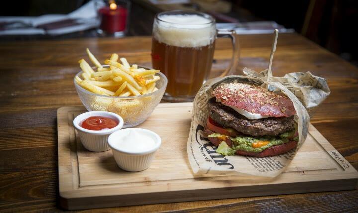 В ресторане "Пинта" большие порции и отличный сервис