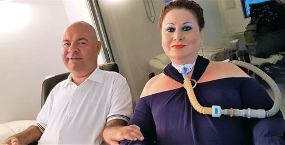 Шошана Барух и муж Юваль. Фото: личный архив