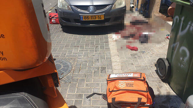 Место происшествия возле приюта для геев