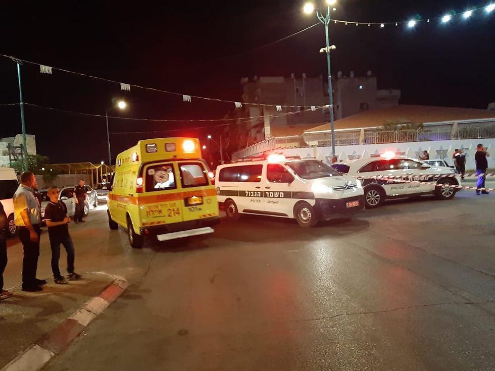 Улица Эльшвили в Лоде после инцидента со стрельбойnullnull Улица Эльшвили в Лоде после инцидента со стрельбой