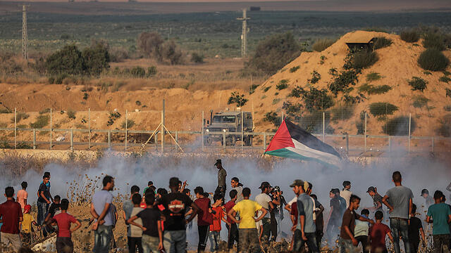 Riots along the Israel-Gaza border