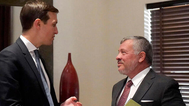 Джаред Кушнер и король Абдалла. Фото: EPA