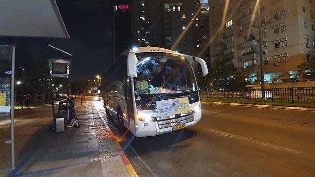 Субботний автобус в Рамат-Гане. Фото: Итай Блюменталь