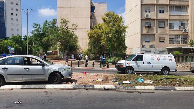 Место аварии. Фото: Барэль Эфраим