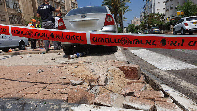 На месте наезда. Фото: Барэль Эфраим