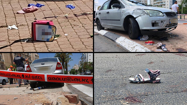 На месте ДТП в Кирьят-Гате. Фото: Барэль Эфраим, пресс-служба полиции (צילום: דוברות המשטרה, בראל אפרים) На месте ДТП в Кирьят-Гате. Фото: Барэль Эфраим, пресс-служба полиции