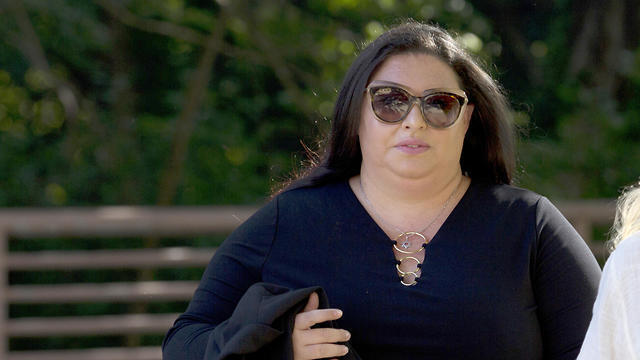 Lee Elbaz on way to court