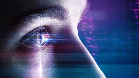 תקריב עין ניתוח לייזר בריאות